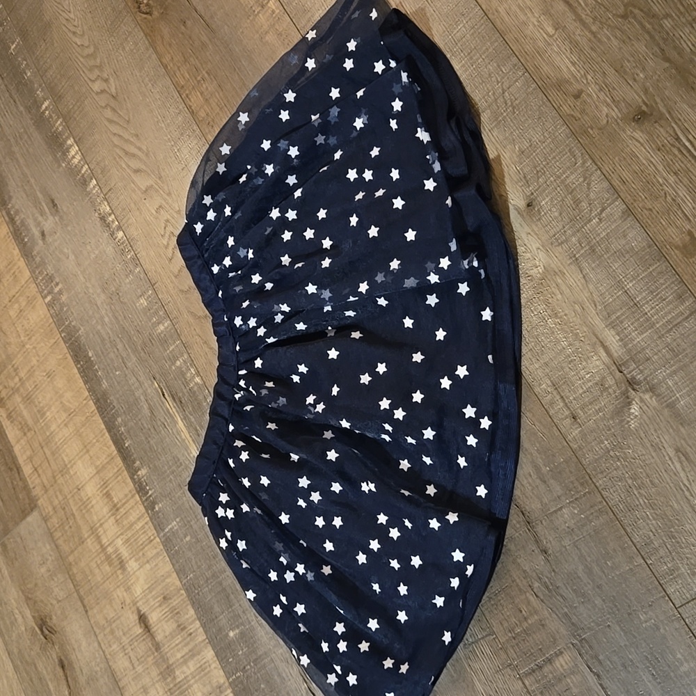 Navy blue star skirt